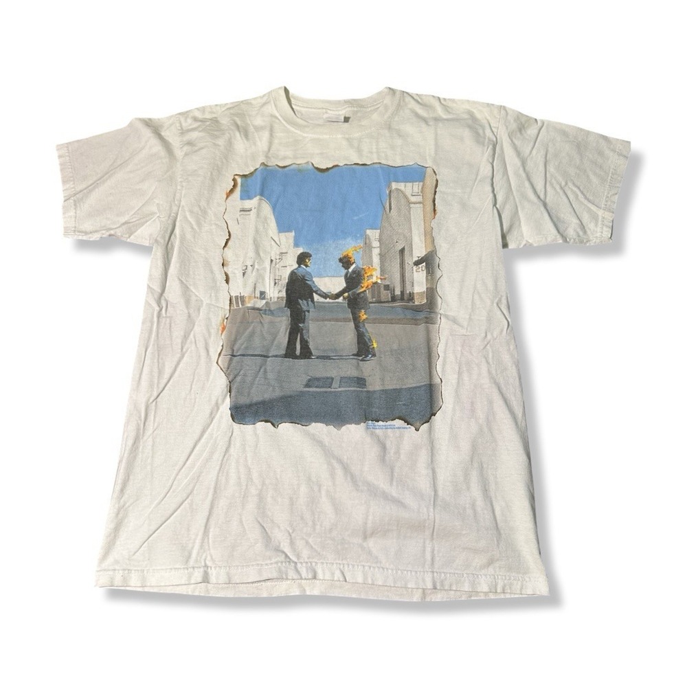 PINK FLOYD WISH YOU WERE HERE 1997 VINTAGE VTG BAND Y2K SHIRT JERSEY TEE SIZE L
